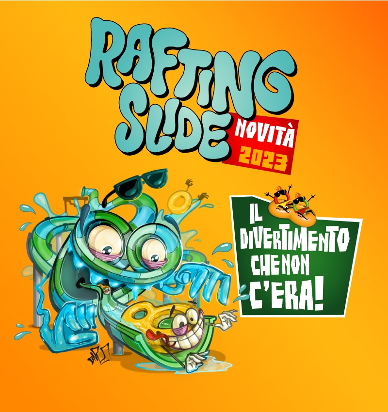 rafting slide aqualand 